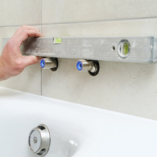 Csaptelep bekötés - vízvezeték szerelő